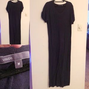 VINCE slouchy maxi dress
